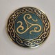 ENAMEL BROOCH CELTIC KNOT